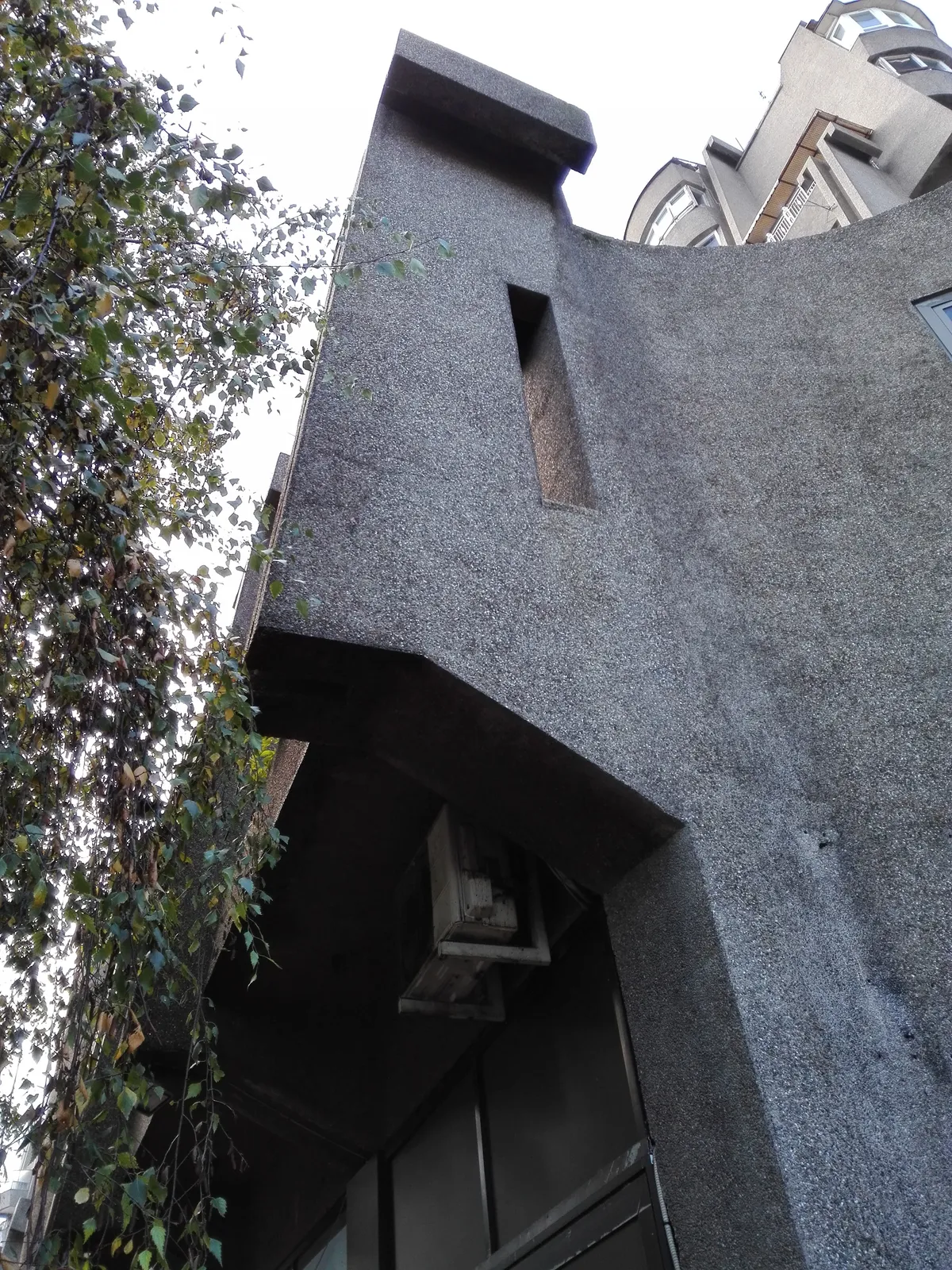 Raw concrete detail
