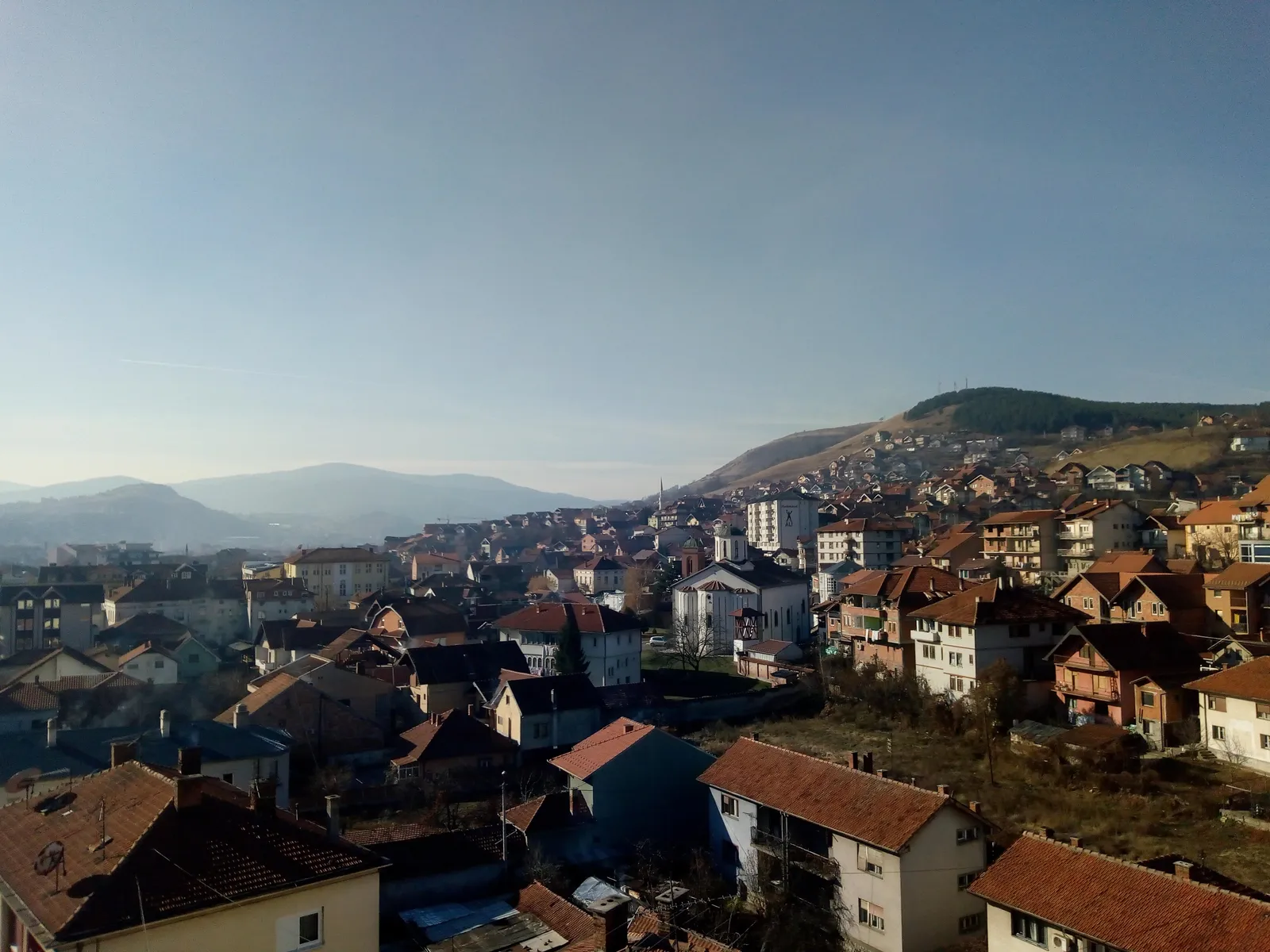 A city corner in Novi Pazar