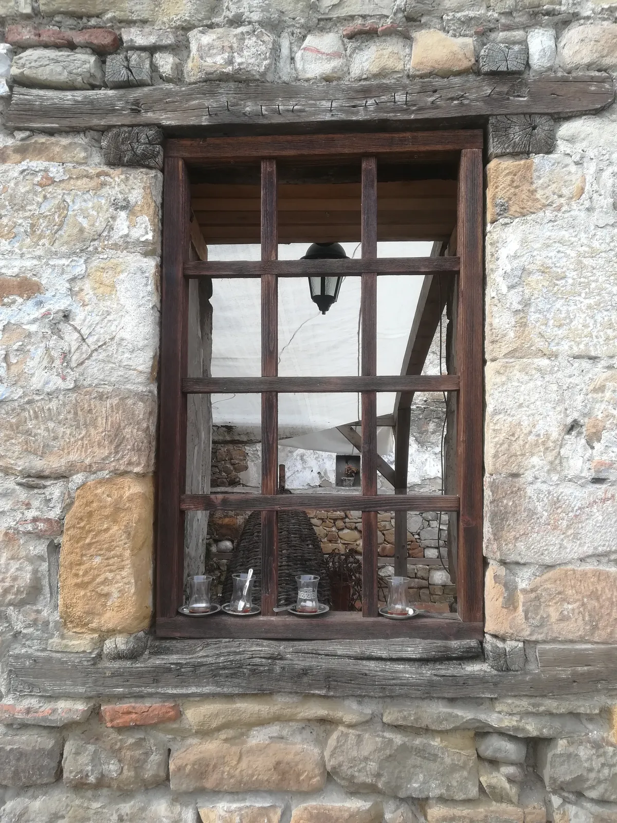 An old-town window